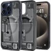 Чехол-накладка Spigen Ultra Hybrid Zero One (MagFit) для iPhone 15 Pro Max, поликарбонат, прозрачный/разноцветный Чехол-накладка Spigen Ultra Hybrid Zero One (MagFit) для iPhone 15 Pro Max, поликарбонат, прозрачный/разноцветный