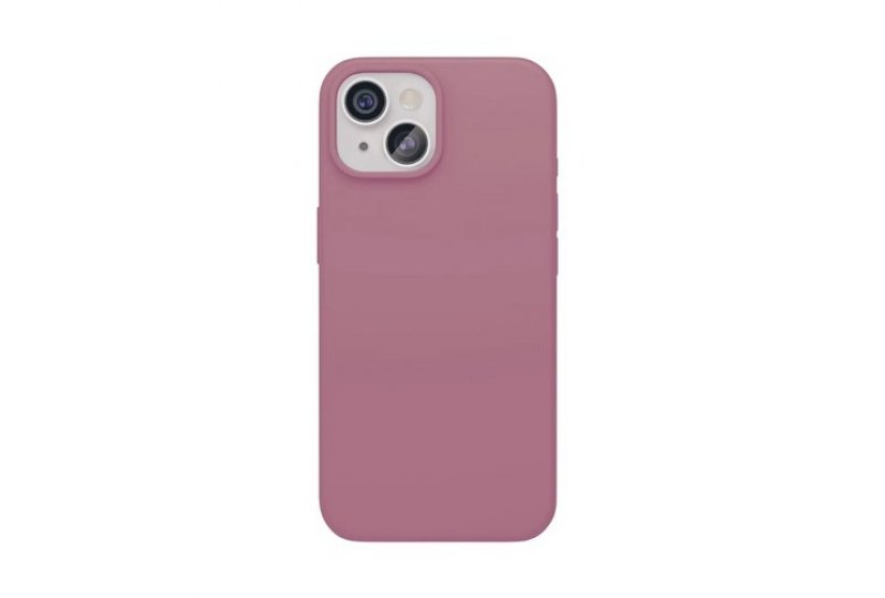 Чехол-накладка VLP Aster Case для iPhone 15, силикон, пудровый Чехол-накладка VLP Aster Case для iPhone 15, силикон, пудровый