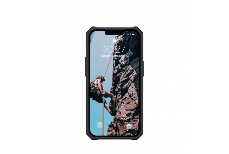 Чехол-накладка UAG Monarch для iPhone 13 Pro, поликарбонат, черный Чехол-накладка UAG Monarch для iPhone 13 Pro, поликарбонат, черный