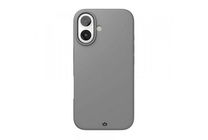 Чехол-накладка VLP Aster Case для iPhone 16, силикон, серый Чехол-накладка VLP Aster Case для iPhone 16, силикон, серый