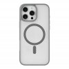 Чехол-накладка uBear Cloud Mag Case для iPhone 16 Pro Max, силикон, серый Чехол-накладка uBear Cloud Mag Case для iPhone 16 Pro Max, силикон, серый