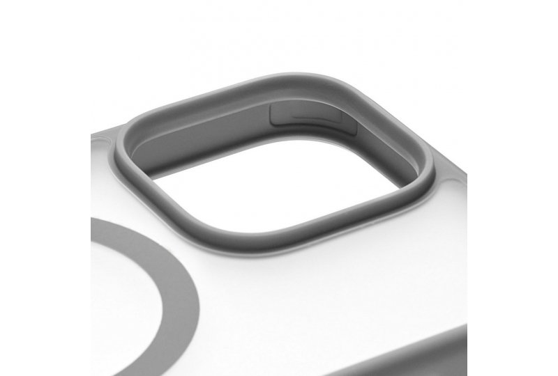 Чехол-накладка uBear Cloud Mag Case для iPhone 16 Pro, силикон, серый Чехол-накладка uBear Cloud Mag Case для iPhone 16 Pro, силикон, серый
