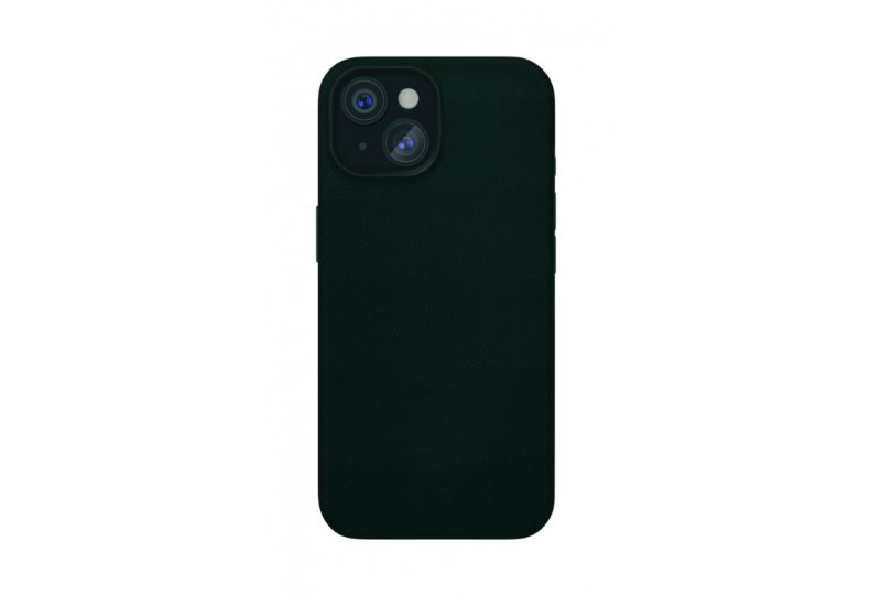 Чехол-накладка VLP Ecopelle Case для iPhone 15, экокожа, черный Чехол-накладка VLP Ecopelle Case для iPhone 15, экокожа, черный
