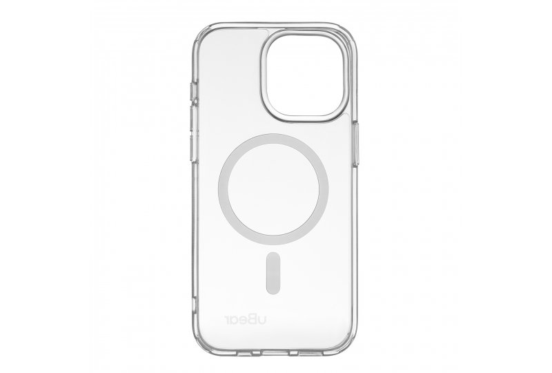 Чехол-накладка uBear Real Mag Case для iPhone 15 Pro Max, поликарбонат, прозрачный Чехол-накладка uBear Real Mag Case для iPhone 15 Pro Max, поликарбонат, прозрачный