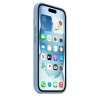 Чехол-накладка Apple MagSafe для iPhone 15, силикон, зимний синий Чехол-накладка Apple MagSafe для iPhone 15, силикон, зимний синий