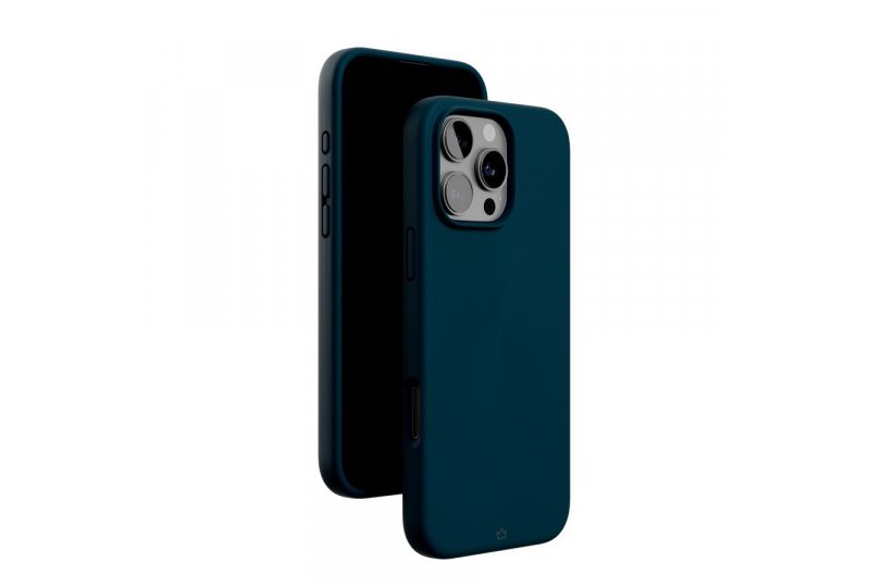 Чехол-накладка VLP Aster Case для iPhone 16 Pro, силикон, темно-синий Чехол-накладка VLP Aster Case для iPhone 16 Pro, силикон, темно-синий