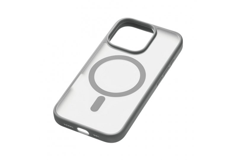 Чехол-накладка uBear Cloud Mag Case для iPhone 16 Pro, силикон, серый Чехол-накладка uBear Cloud Mag Case для iPhone 16 Pro, силикон, серый