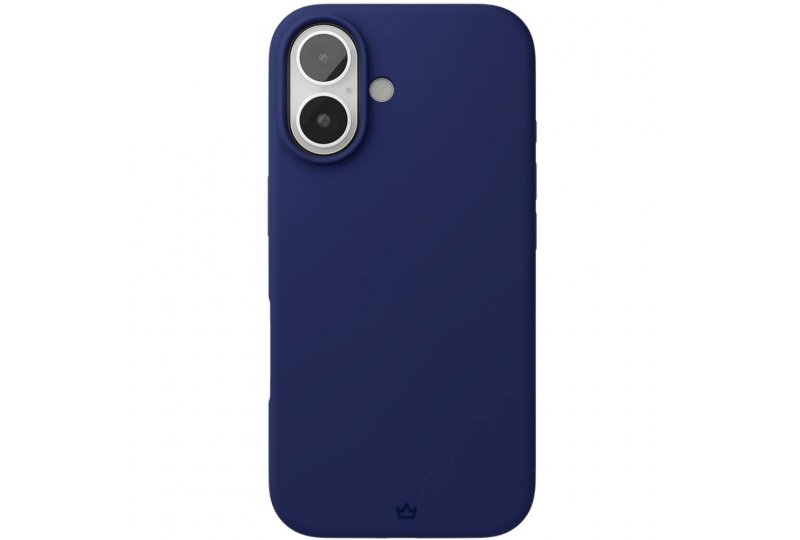 Чехол-накладка VLP Aster Case для iPhone 16, силикон, темно-синий Чехол-накладка VLP Aster Case для iPhone 16, силикон, темно-синий