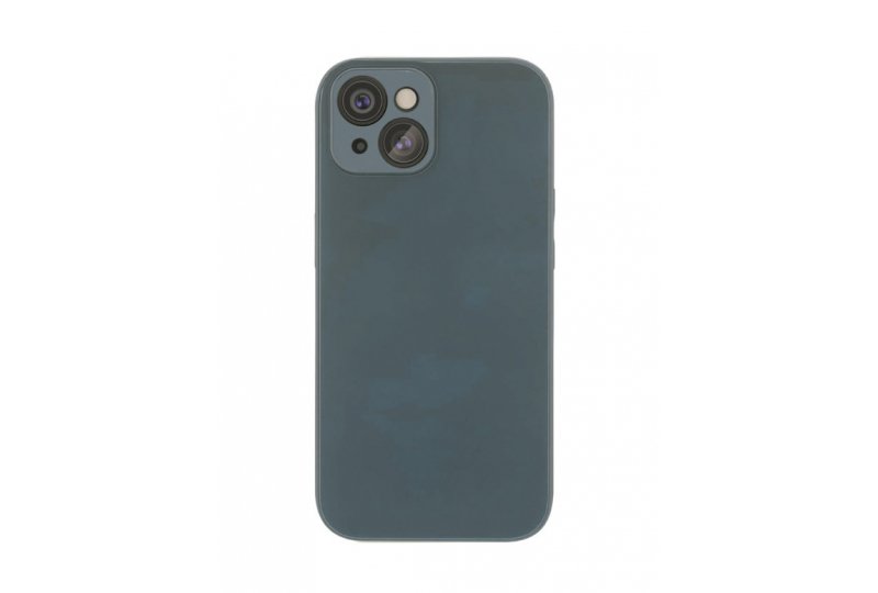 Чехол-накладка VLP Glaze Case для iPhone 15, полиуретан, синий Чехол-накладка VLP Glaze Case для iPhone 15, полиуретан, синий