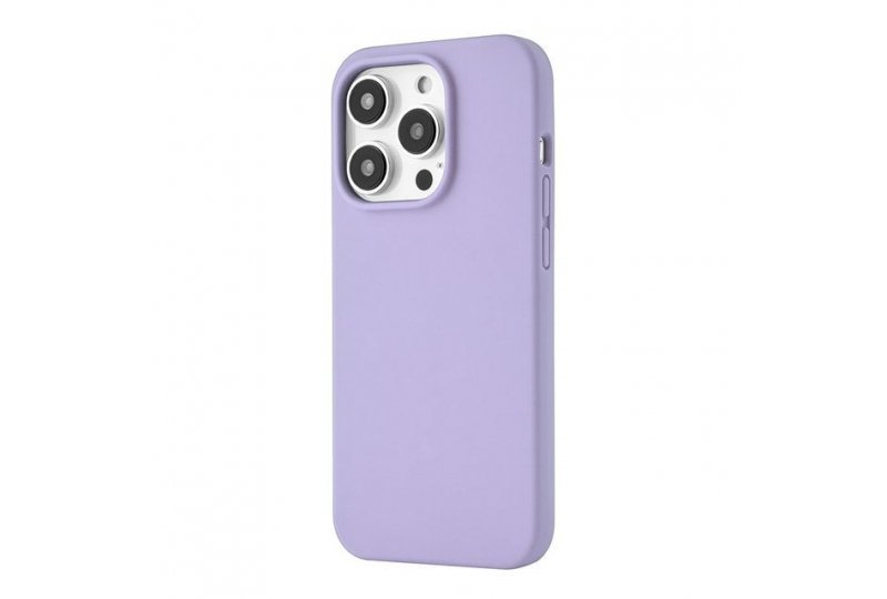 Чехол-накладка uBear Touch Mag Case для iPhone 14 Plus, силикон, фиолетовый Чехол-накладка uBear Touch Mag Case для iPhone 14 Plus, силикон, фиолетовый