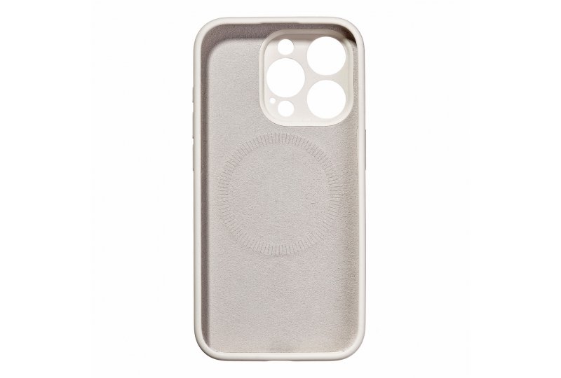 Чехол-накладка Synora Silicon MagCase для iPhone 15 Pro, силикон, белый Чехол-накладка Synora Silicon MagCase для iPhone 15 Pro, силикон, белый