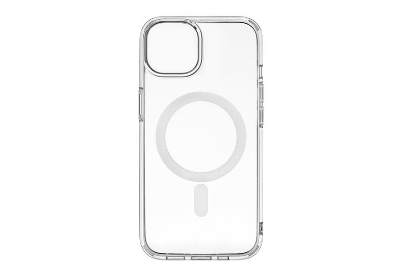 Чехол-накладка uBear Real Mag Case для iPhone 13 Pro, поликарбонат, прозрачный Чехол-накладка uBear Real Mag Case для iPhone 13 Pro, поликарбонат, прозрачный