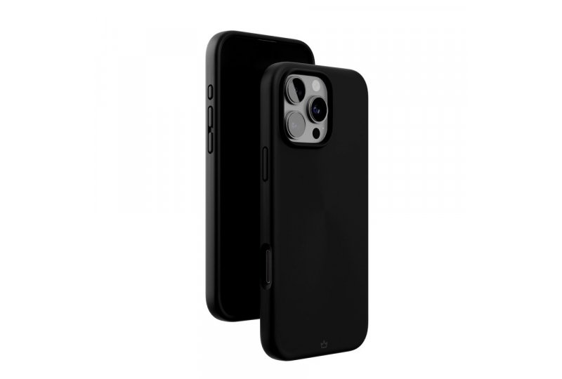 Чехол-накладка VLP Aster Case для iPhone 16 Pro, силикон, черный Чехол-накладка VLP Aster Case для iPhone 16 Pro, силикон, черный