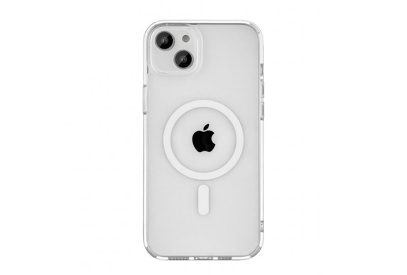 Чехол-накладка uBear Real Mag Case для iPhone 14, поликарбонат, прозрачный Чехол-накладка uBear Real Mag Case для iPhone 14, поликарбонат, прозрачный