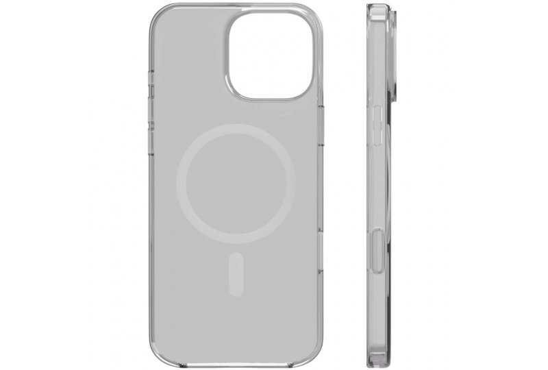 Чехол-накладка VLP Puro Case для iPhone 16 Pro, поликарбонат, прозрачный Чехол-накладка VLP Puro Case для iPhone 16 Pro, поликарбонат, прозрачный