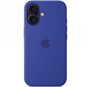 Чехол-накладка Apple Silicone Case для iPhone 16, силикон, ультрамарин