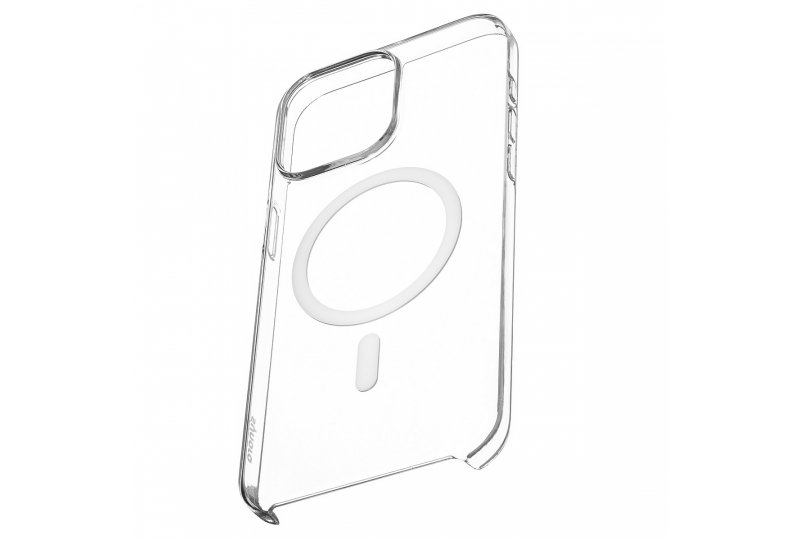 Чехол-накладка Synora Mag Clear Case для iPhone 14, полиуретан, прозрачный Чехол-накладка Synora Mag Clear Case для iPhone 14, полиуретан, прозрачный