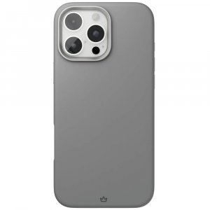 Чехол-накладка VLP Aster Pro Case для iPhone 16 Pro, силикон, серый