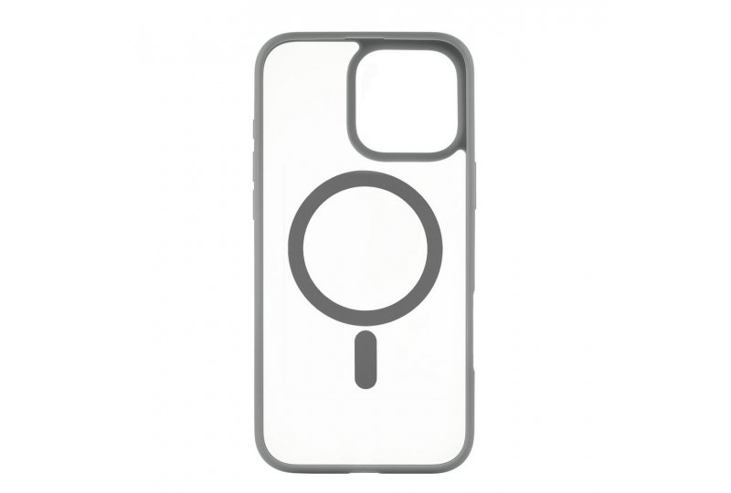 Чехол-накладка uBear Cloud Mag Case для iPhone 16 Pro Max, силикон, серый Чехол-накладка uBear Cloud Mag Case для iPhone 16 Pro Max, силикон, серый
