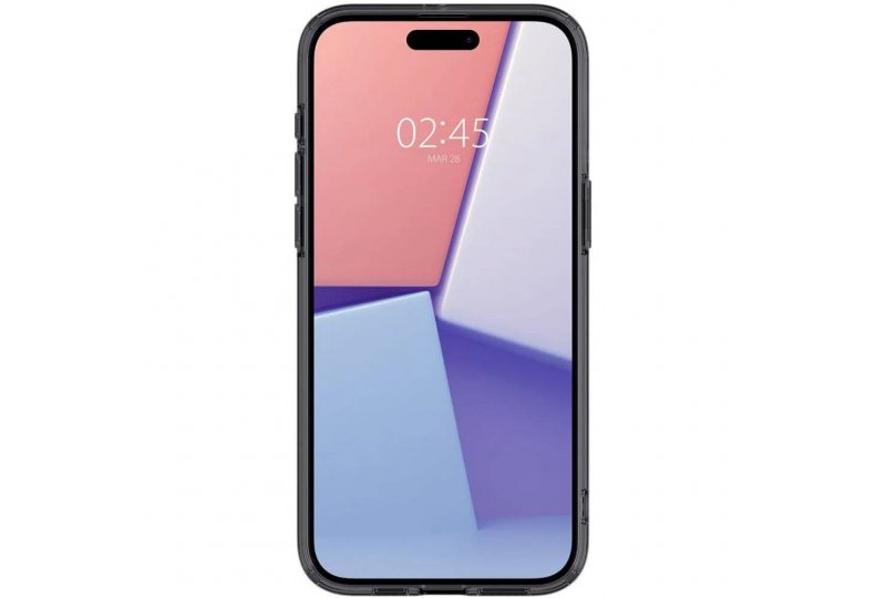 Чехол-накладка Spigen Ultra Hybrid Zero One (MagFit) для iPhone 15 Pro Max, поликарбонат, прозрачный/разноцветный Чехол-накладка Spigen Ultra Hybrid Zero One (MagFit) для iPhone 15 Pro Max, поликарбонат, прозрачный/разноцветный