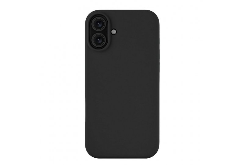 Чехол-накладка uBear Touch Mag Case для iPhone 16 Plus, силикон, черный Чехол-накладка uBear Touch Mag Case для iPhone 16 Plus, силикон, черный