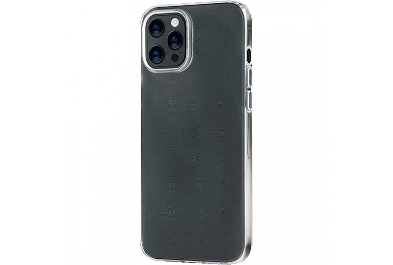 Чехол-накладка uBear Tone Case для iPhone 12/12 Pro, полиуретан, прозрачный Чехол-накладка uBear Tone Case для iPhone 12/12 Pro, полиуретан, прозрачный