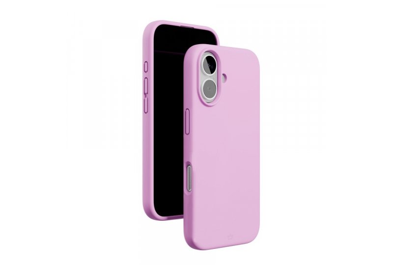 Чехол-накладка VLP Aster Case для iPhone 16, силикон, розовый Чехол-накладка VLP Aster Case для iPhone 16, силикон, розовый
