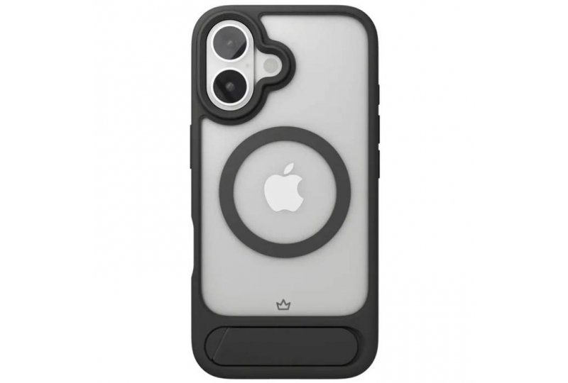 Чехол-накладка VLP Reels Case для iPhone 16, поликарбонат, черный Чехол-накладка VLP Reels Case для iPhone 16, поликарбонат, черный