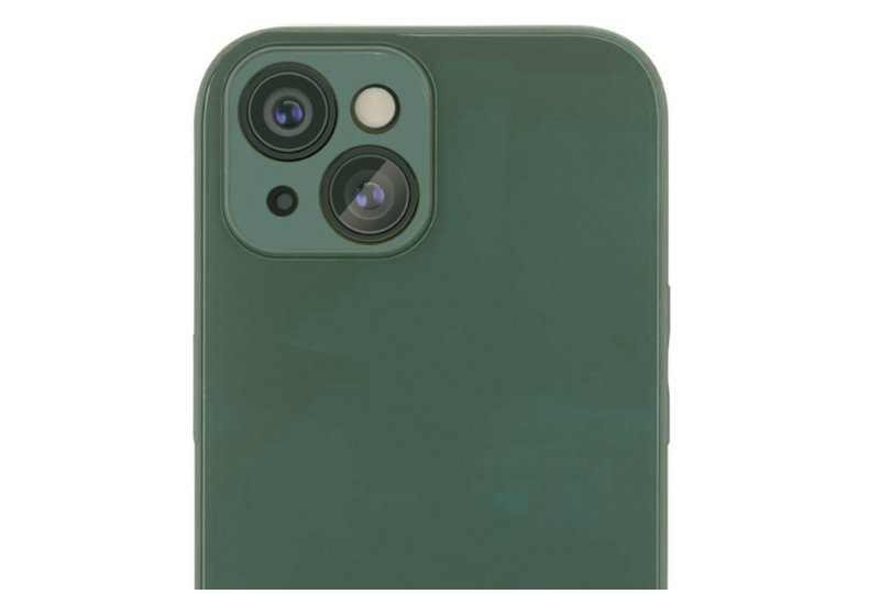 Чехол-накладка VLP Glaze Case для iPhone 15, полиуретан, темно-зеленый Чехол-накладка VLP Glaze Case для iPhone 15, полиуретан, темно-зеленый