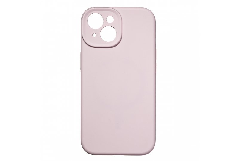Чехол-накладка Synora Silicon MagCase для iPhone 15, силикон, светло-розовый Чехол-накладка Synora Silicon MagCase для iPhone 15, силикон, светло-розовый