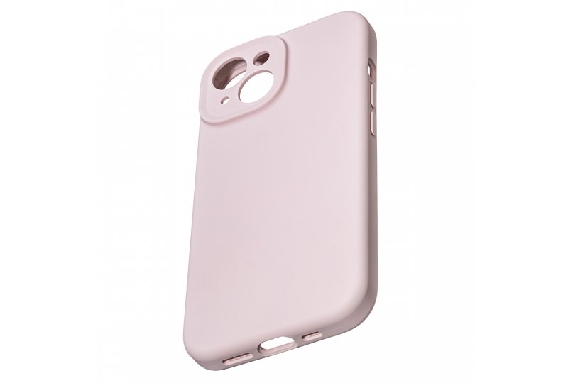 Чехол-накладка Synora Silicon MagCase для iPhone 15, силикон, светло-розовый Чехол-накладка Synora Silicon MagCase для iPhone 15, силикон, светло-розовый
