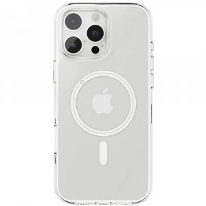Чехол-накладка VLP Puro Case для iPhone 16 Pro Max, поликарбонат, прозрачный