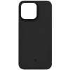 Чехол-накладка Asynora Magnetic aramid fiber для iPhone 15 Pro Max, кевлар, черный Чехол-накладка Asynora Magnetic aramid fiber для iPhone 15 Pro Max, кевлар, черный