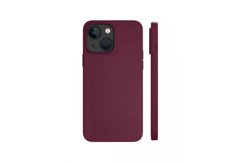 Чехол-накладка VLP Silicone case MagSafe для iPhone 14 Plus, силикон, марсала Чехол-накладка VLP Silicone case MagSafe для iPhone 14 Plus, силикон, марсала