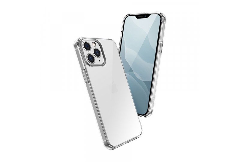 Чехол-накладка Uniq Lifepro Xtreme для iPhone 12 Pro Max, пластик, прозрачный Чехол-накладка Uniq Lifepro Xtreme для iPhone 12 Pro Max, пластик, прозрачный