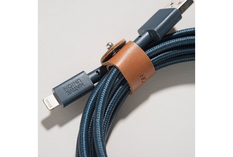 Кабель Native Union Belt Lightning/USB, 3 м, синий Кабель Native Union Belt Lightning/USB, 3 м, синий