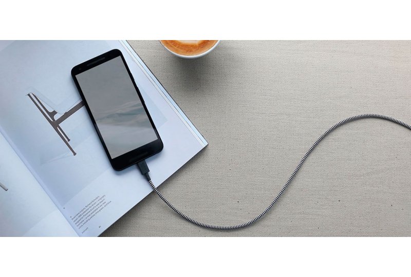 Кабель Native Union Belt Lightning/USB, 3 м, серый Кабель Native Union Belt Lightning/USB, 3 м, серый