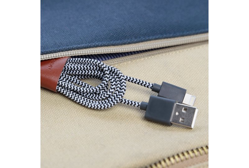 Кабель Native Union Belt Lightning/USB, 3 м, серый Кабель Native Union Belt Lightning/USB, 3 м, серый