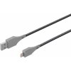 Кабель moonfish Lightning - USB-A, 1.2 м, текстиль, серый Кабель moonfish Lightning - USB-A, 1.2 м, текстиль, серый
