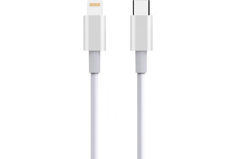 Кабель moonfish Lightning - USB-C, 1.2 м, полиуретан, White Кабель moonfish Lightning - USB-C, 1.2 м, полиуретан, White