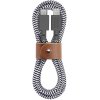 Кабель Native Union Belt Lightning/USB-C, 1.2 м, зебра Кабель Native Union Belt Lightning/USB-C, 1.2 м, зебра