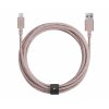Кабель Native UnionLightning/USB, 3 м, розовый Кабель Native UnionLightning/USB, 3 м, розовый