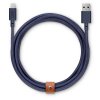 Кабель Native Union Belt Lightning/USB, 3 м, синий Кабель Native Union Belt Lightning/USB, 3 м, синий