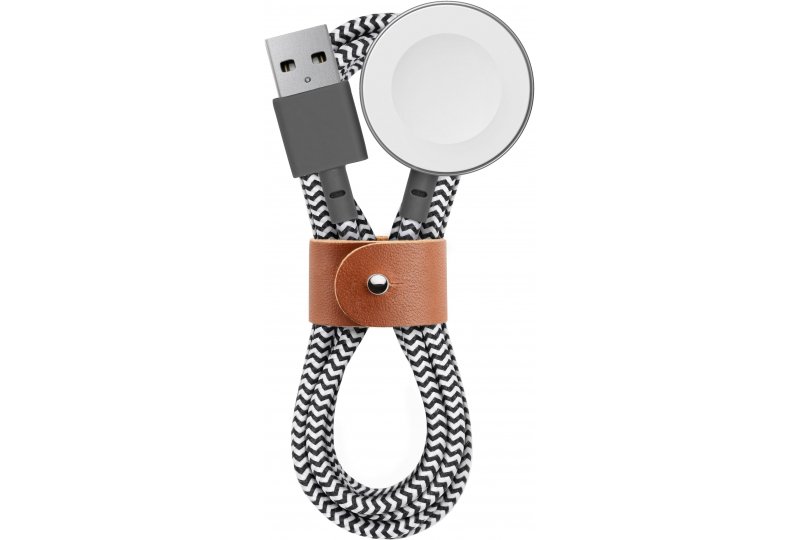 Кабель Native Union Belt для Apple Watch, 1.2 м, зебра Кабель Native Union Belt для Apple Watch, 1.2 м, зебра