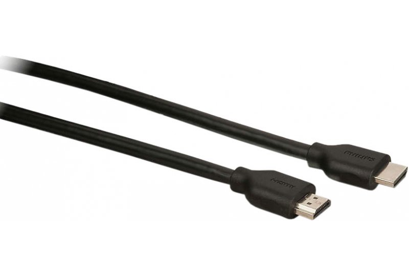 Кабель Philips HDMI c Ethernet, 1,5 м, Black Кабель Philips HDMI c Ethernet, 1,5 м, Black