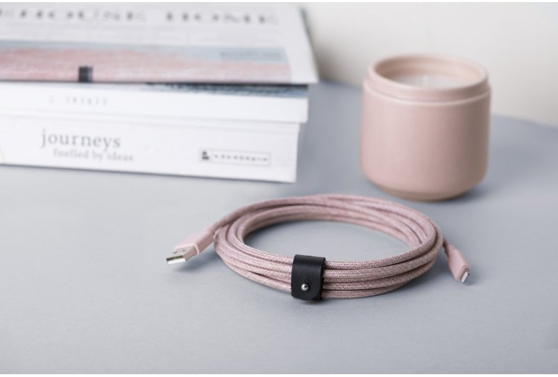 Кабель Native UnionLightning/USB, 3 м, розовый Кабель Native UnionLightning/USB, 3 м, розовый