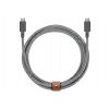 Кабель Native Union Belt USB-C/USB-C, 2.4 м, зебра Кабель Native Union Belt USB-C/USB-C, 2.4 м, зебра