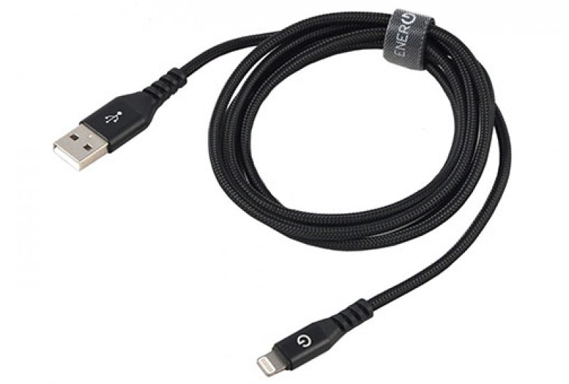 Кабель Energea Alutough Lightning 1,5 м Black Кабель Energea Alutough Lightning 1,5 м Black