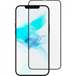 Защитное стекло uBear Extreme Shield для iPhone 12/12 Pro, 0,3 мм, черная рамка