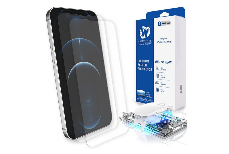 Защитное стекло Whitestone Dome Glass UV для iPhone 13 mini Защитное стекло Whitestone Dome Glass UV для iPhone 13 mini